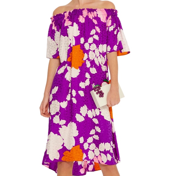 Warm, Summer Night off the Shoulder Dress
